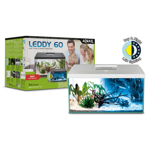 AQUAEL Aquarium set LEDDY PLUS PAP-60 D&N LED