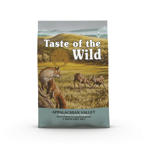 TASTE OF THE WILD DOG APPALACHIAN VALLEY SMALL BREED CANINE VENISON & BEANS