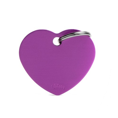 Medalion BIG HEART ALUMINUM