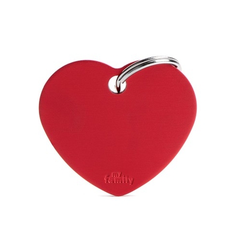 Medalion BIG HEART ALUMINUM