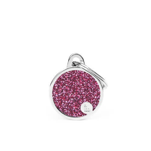 Медальон CERCHIO l GLITTER ROSA SHINE