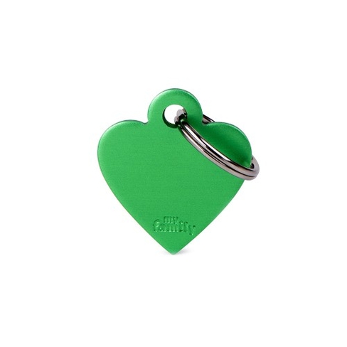 Medalion SMALL HEART ALUMINUM