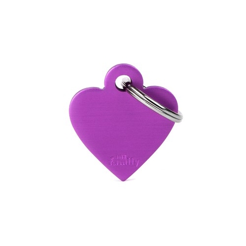 Medalion SMALL HEART ALUMINUM