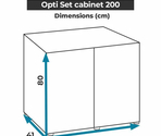 AQUAEL Dulap Cabinet OPTISET 200