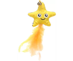Flamingo игрушка для кошек LOVU STRELLOW STAR YELLOW 8*2.8*9.5cm