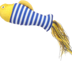 Flamingo игрушка для кошек Strellow fish yellow 11*2.5*5cm