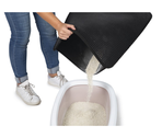 BEEZTEES Covoras pentru litiera Mat Double Black