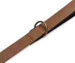BZ Lesă din piele ecologică BALACRON AX Brown
