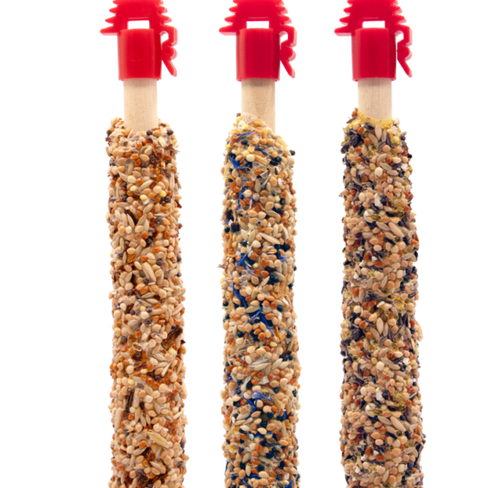 STICKS Budgies triple variety pack 90gr
