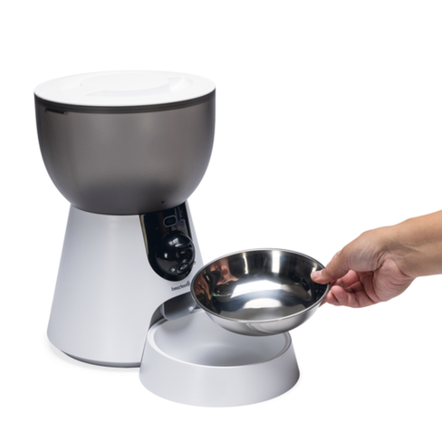 BEEZTEES CAT Умная кормушка для кошек с камерой Smart Feeder Cam White