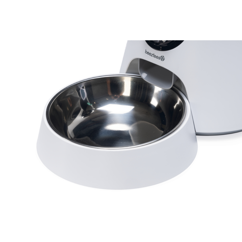 BEEZTEES CAT Умная кормушка для кошек с камерой Smart Feeder Cam White