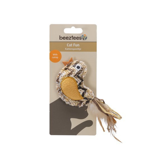 BEEZTEES jucărie pentru pisici CATNIP Plush Bird FLITY