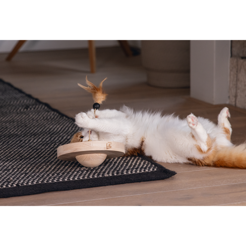 BEEZTEES кошачья игрушка WINNIE Wood Brown