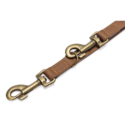 BZ Lesă din piele ecologică BALACRON AX Brown 300x20