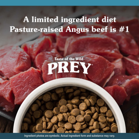 TASTE OF THE WILD PREY ANGUS BEEF DOG