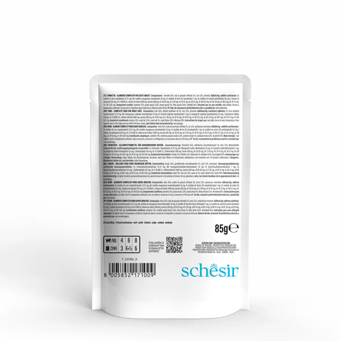 SCHESIR C&B Wet Cat Tuna in jelly pouch