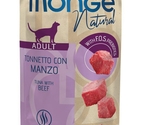 MONGE CAT NATURAL Pouch Tuna with beef in jelly 80gr
