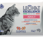 LECHAT EXCELLENCE POUCH FLOW PACK ADULT Beef/Salmon