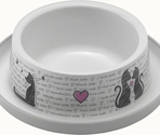 Flamingo Castron din plastic CATS IN LOVE