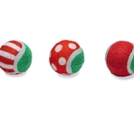 Игрушка из плюша для кошек CHRISTM TENNIS BALL