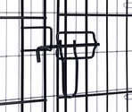 Клетка для собак WIRECAGE 2DOORS Black XXL