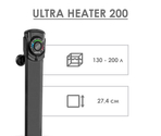 Aquael Încălzitor Ulitra Heater D&N 200W plastic