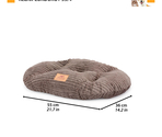 Pernă din bumbac Relax Corduroy Dove Grey