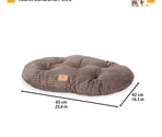 Pernă din bumbac Relax Corduroy Dove Grey