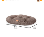 Pernă din bumbac Relax Corduroy Dove Grey
