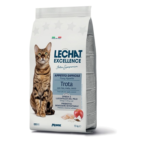 LECHAT DRY EXCELLENCE FUSSY APPETITE TROUT