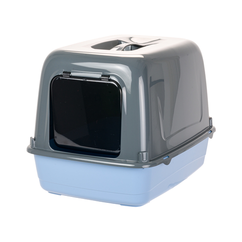 Litieră acoperită pentru pisici CLEAR CAT 10