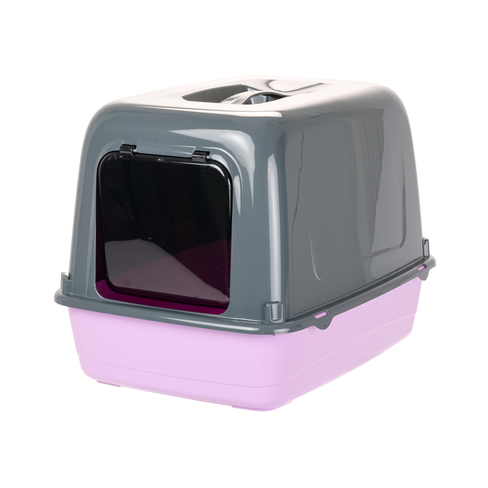 Litieră acoperită pentru pisici CLEAR CAT 10