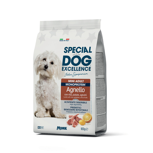 SPECIAL DOG DRY EXC. MINI ADULT MONO LAMB