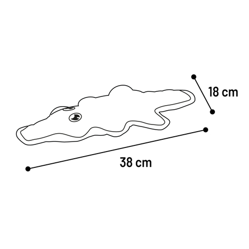 Jucărie pentru câini Merci Crocodile