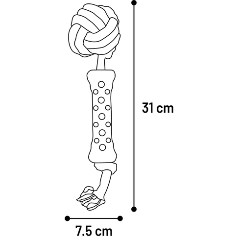 Jucarie Wilga Stick with ball