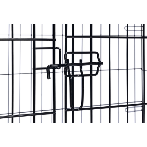 Клетка для собак WIRECAGE 2DOORS Black XXL