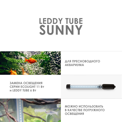 LEDDY TUBE 4,8W SUNNY