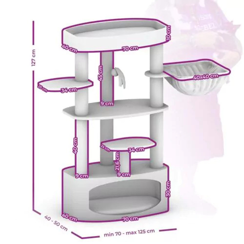 PR Kings & Queens Alexandra 127 Grey