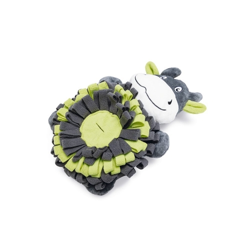 BZ jucarie din plus pentru caine Hide and Seek Cow
