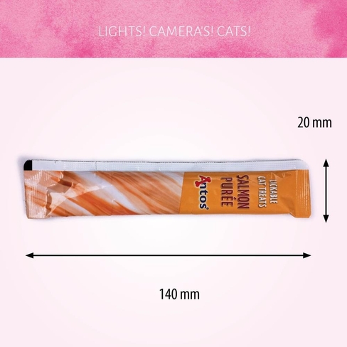 Antos Cat Treats Puree Salmon