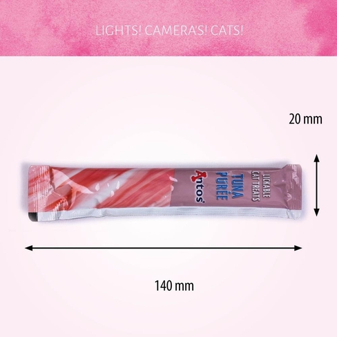 Antos Cat Treats Puree Tuna