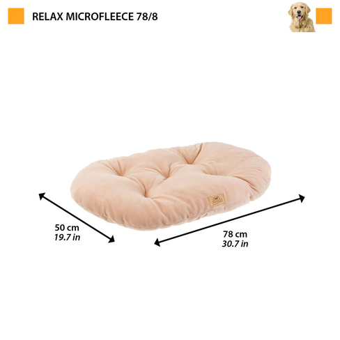 FERPLAST Pernă din material textil RELAX 78/8 MICROFLEECE