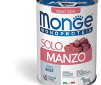 MONGE Dog Solo Pate Beef