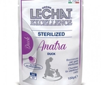 LECHAT Excellence Sterilized Chunkies with Duck