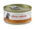 MEGA ALMO NATURE Cat HFC Can Chicken/Tuna Pack 4x50g