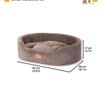 Pernă din bumbac DANDY 65 Corduroy