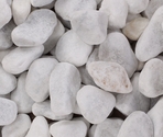 Pietriș decorativ pentru acvariu Stones Steno White
