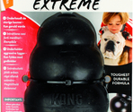 Jucarie din cauciuc Kong Ext. X-Large Black