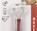 Jucarie TPR Transparent Beef Flavor