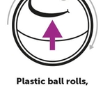 Игрушка для кошек электрон. Wobbler Flashing Ball